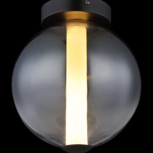 globo-plafonniere-lacy-zwart-glas-ø25cm-led-15798d-1