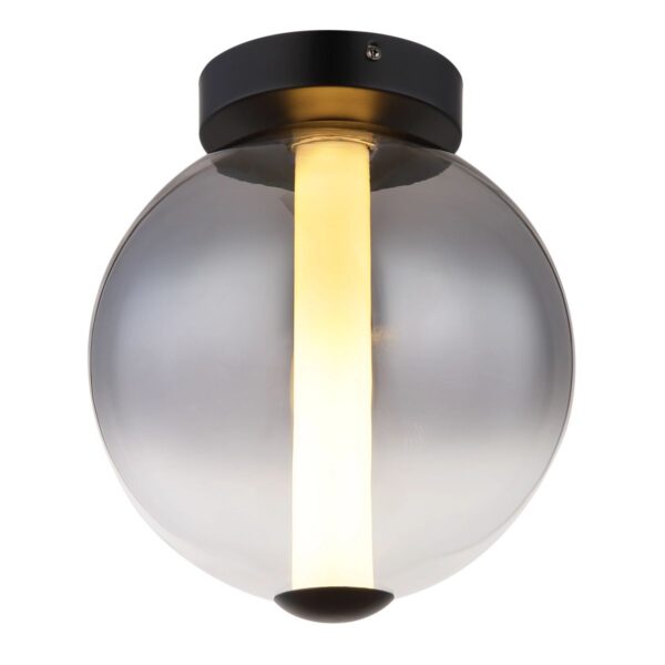 globo-plafonniere-lacy-zwart-glas-ø25cm-led-15798d-1