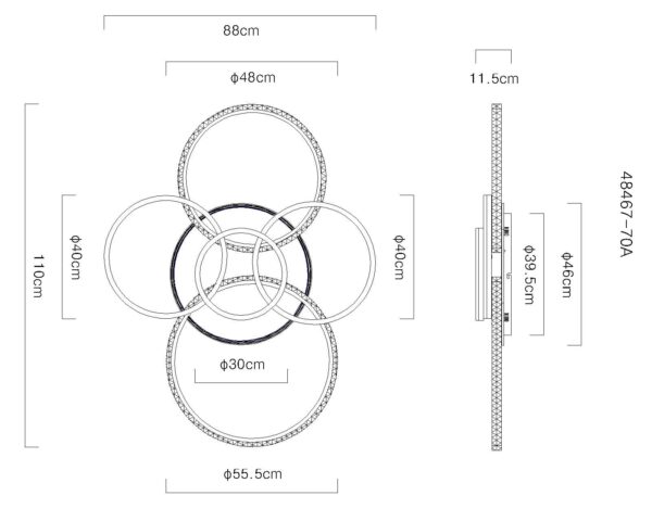 globo-plafonniere-lorelei-antraciet-metaal-led-48467-70a-1