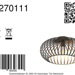 globo-plafonniere-max-bruin-metaal-ø40cm-e27-63270111-8a