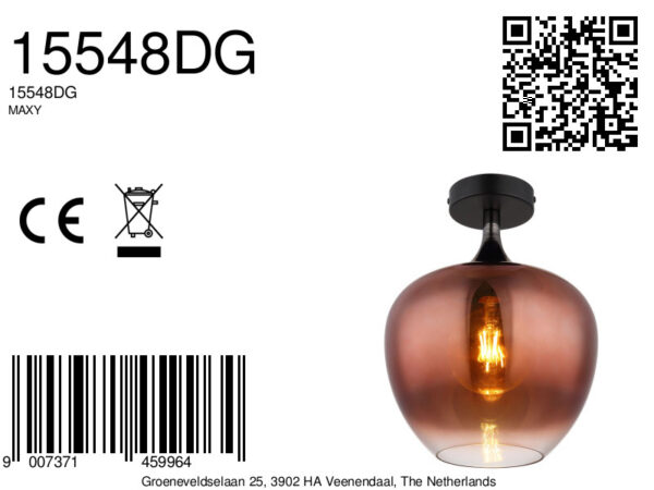 globo-plafonniere-maxy-rood-glas-ø24cm-e27-15548dg-8a