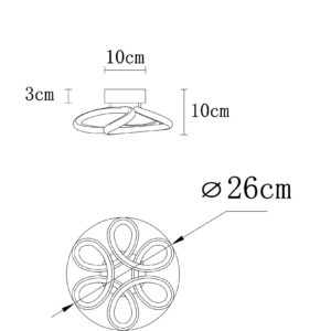 globo-plafonniere-melisand-zilver-metaal-ø26cm-led-67386-24s-1