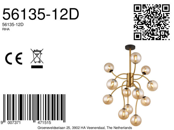globo-plafonniere-riha-goud-glas-ø62cm-g9-56135-12d-8a