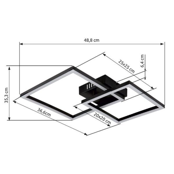 globo-plafonniere-tyler-zwart-kunststof-led-672842-1