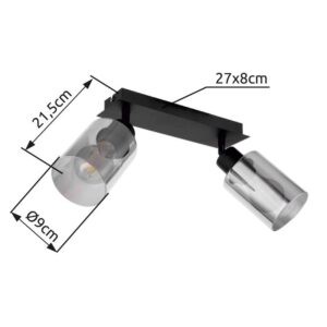 globo-spot-hadera-zwart-glas-opbouwspot-e27-15465-2-1