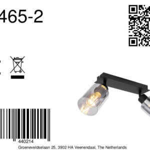 globo-spot-hadera-zwart-glas-opbouwspot-e27-15465-2-8a