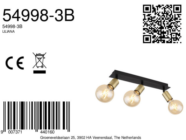globo-spot-liliana-brons-glas-opbouwspot-e27-54998-3b-8a