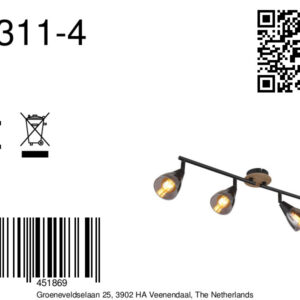 globo-spot-mubby-zwart-glas-opbouwspot-e14-54311-4-8a