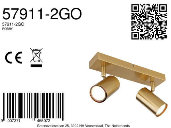 globo-spot-robby-brons-metaal-opbouwspot-gu10-57911-2go-8a
