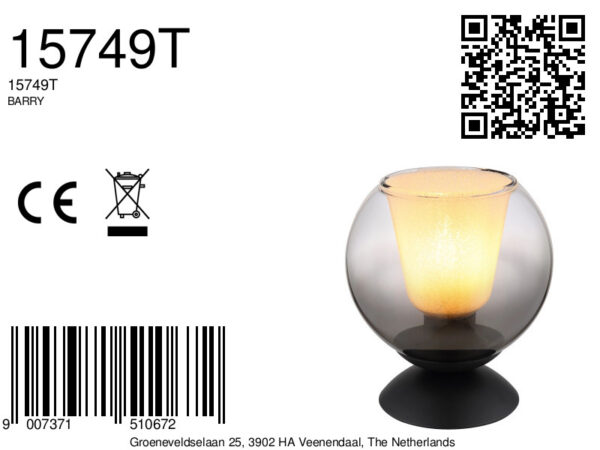 globo-tafellamp-barry-zwart-glas-ø18cm-e27-15749t-8a