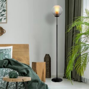 globo-tafellamp-barry-zwart-glas-ø25cm-e27-15749s-1