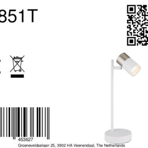 globo-tafellamp-brisbon-wit-metaal-bureaulamp-gu10-57851t-8a