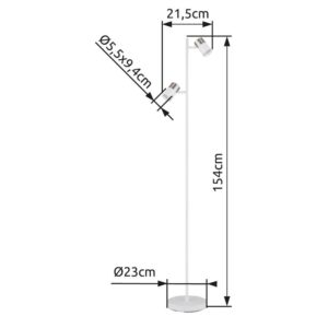 globo-tafellamp-brisbon-wit-metaal-gu10-57851s-1