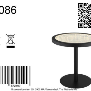 globo-tafellamp-bryon-zwart-metaal-ø50cm-led-28086-8a