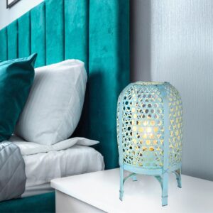 globo-tafellamp-cairo-blauw-metaal-ø22cm-e27-15762ta-1