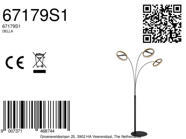 globo-tafellamp-della-zwart-metaal-booglamp-led-67179s1-8a