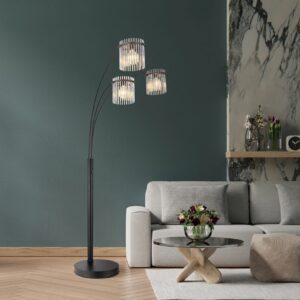globo-tafellamp-gorley-zwart-glas-booglamp-e27-15698-3s-1