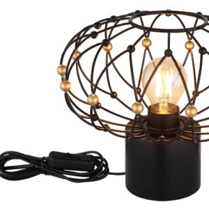 globo-tafellamp-greys-zwart-metaal-ø28cm-e27-15966t-1
