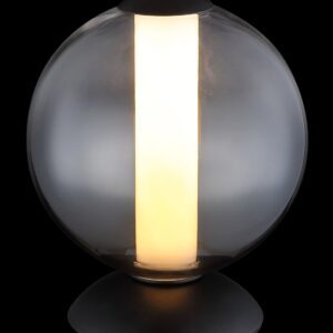 globo-tafellamp-lacy-zwart-glas-ø18cm-led-15798t-1