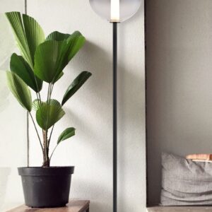 globo-tafellamp-lacy-zwart-glas-ø25cm-led-15798s-1