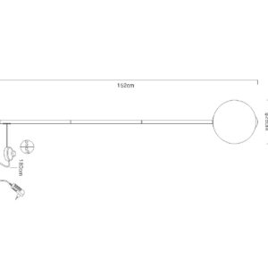 globo-tafellamp-lacy-zwart-glas-ø25cm-led-15798s-1