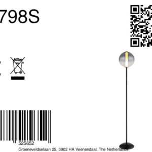 globo-tafellamp-lacy-zwart-glas-ø25cm-led-15798s-8a