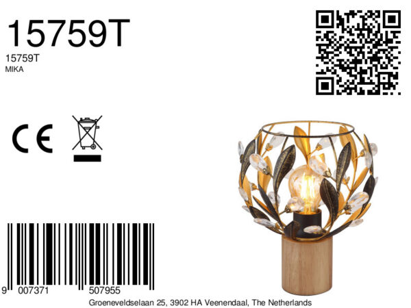 globo-tafellamp-mika-bruin-hout-ø20cm-e27-15759t-8a