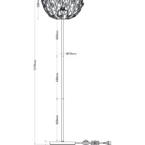 globo-tafellamp-mika-zwart-metaal-ø40cm-e27-15759s-1