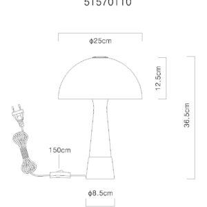 globo-tafellamp-paulin-grijs-metaal-ø25cm-e27-51570110-1
