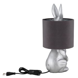 globo-tafellamp-rabbit-zilver-kunststof-ø18cm-e27-21633s-1