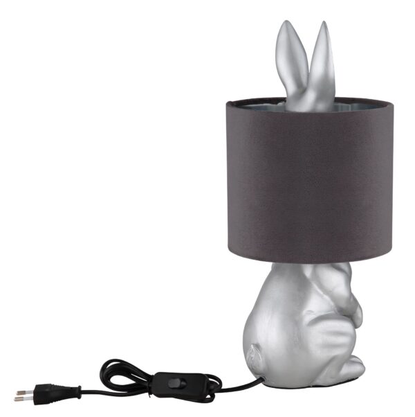 globo-tafellamp-rabbit-zilver-kunststof-ø18cm-e27-21633s-1