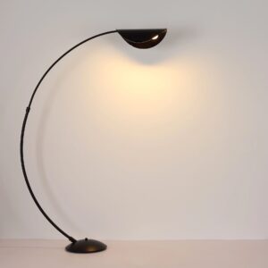 globo-tafellamp-robles-zwart-metaal-booglamp-led-58032s-1