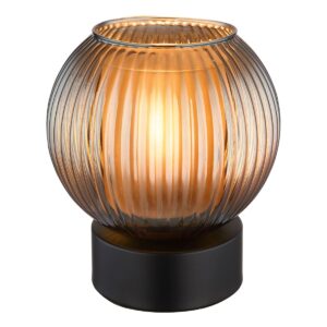 globo-tafellamp-zumba-zwart-glas-ø15cm-e27-15638tp-1