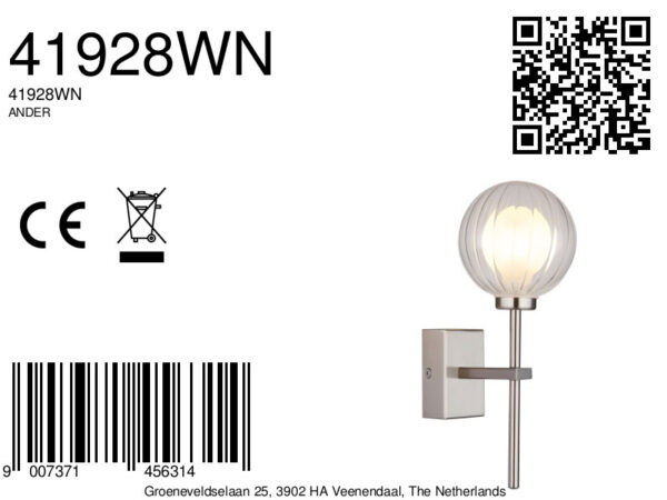 globo-wandlamp-ander-staal-glas-g9-41928wn-8a