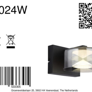 globo-wandlamp-belinda-zwart-glas-led-16024w-8a