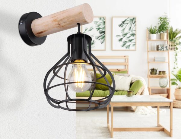 globo-wandlamp-clastra-zwart-metaal-e27-15388w-1
