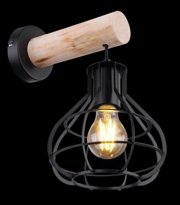 globo-wandlamp-clastra-zwart-metaal-e27-15388w-1