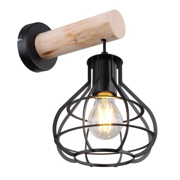 globo-wandlamp-clastra-zwart-metaal-e27-15388w-1