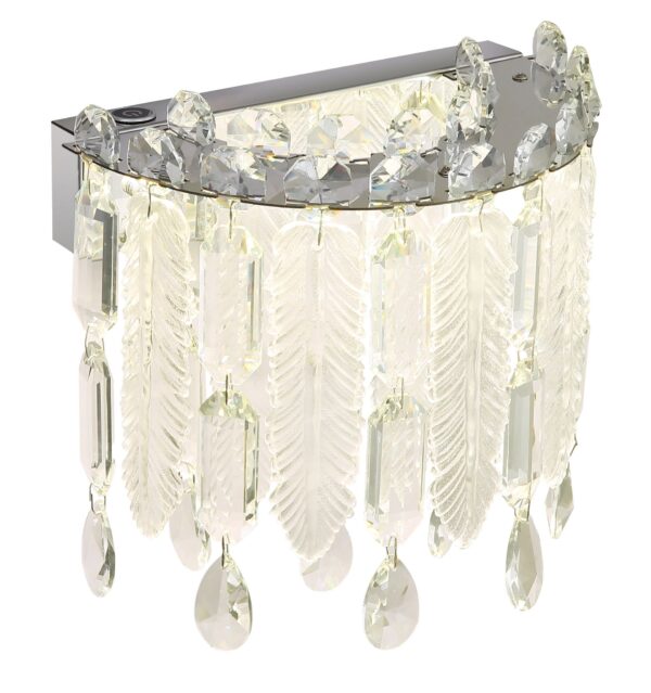 globo-wandlamp-klunka-chroom-glas-led-67176-12w-1