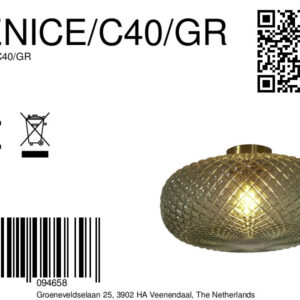 it'saboutromi-plafonniere-venice-groen-glasmetaal-ø44cm-e27-venice/c40/gr-8a