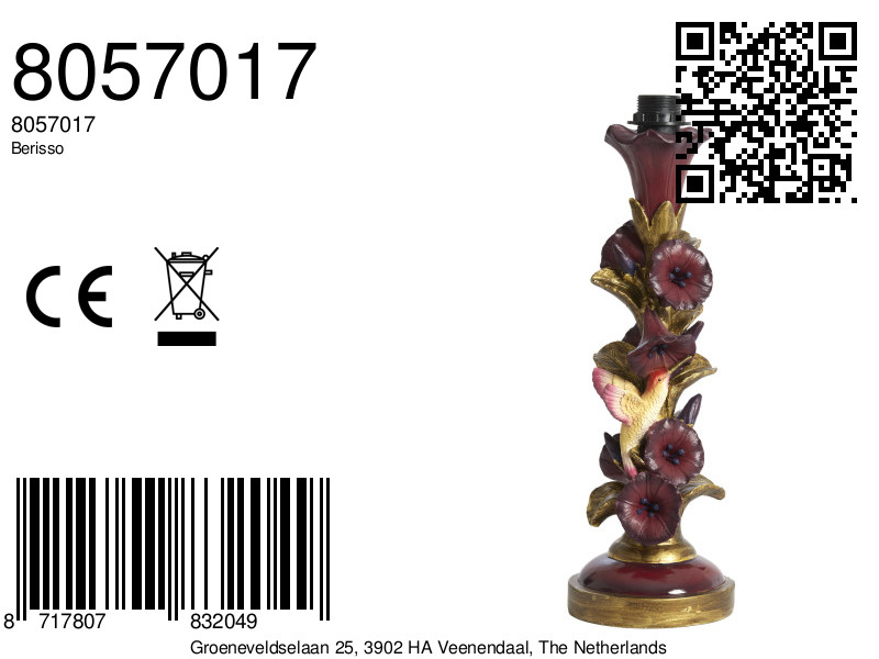 light&living-tafellamp-berisso-rood-kunststof-ø15cm-e27-8057017-8a