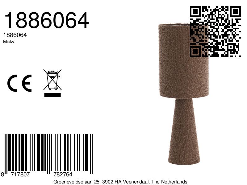 light&living-tafellamp-micky-bruin-textiel-ø20cm-e27-1886064-8a