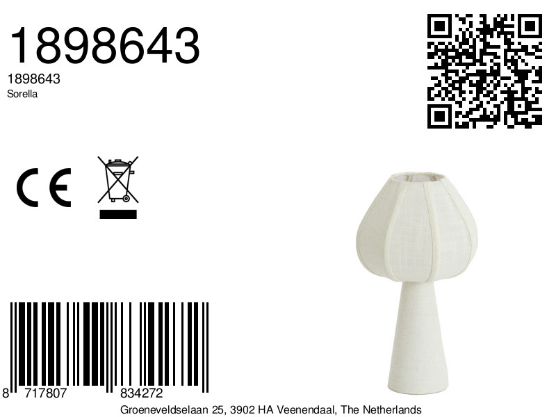 light&living-tafellamp-sorella-beigecrème-metaal-ø23cm-e27-1898643-8a