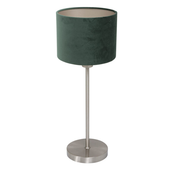 mexlite-tafellamp-noor-groenstaal-metaaltextiel-nachtkastlamp-e27-4416st-1
