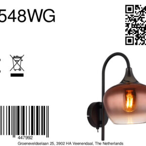 modernewandlampmetgebogenontwerpkoperkleurmaxy-8a