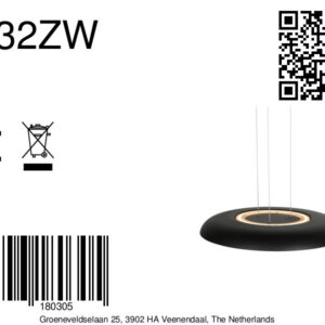 steinhauer-hanglamp-goldenveil-zwart-metaal-ø60cm-led-4332zw-8a