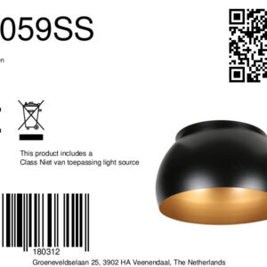 annelighting-kap-lampenkappen-zwart-metaal-ø42cm-e27-k1059ss-8a