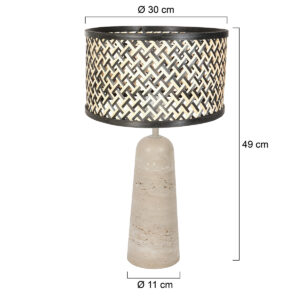 annelighting-tafellamp-travino-crèmenaturel-bamboesteen-ø30cm-e27-4550cr-7