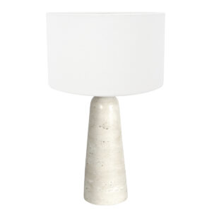 annelighting-tafellamp-travino-crèmewit-steentextiel-ø30cm-e27-4553cr-1