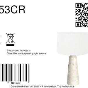 annelighting-tafellamp-travino-crèmewit-steentextiel-ø30cm-e27-4553cr-8a